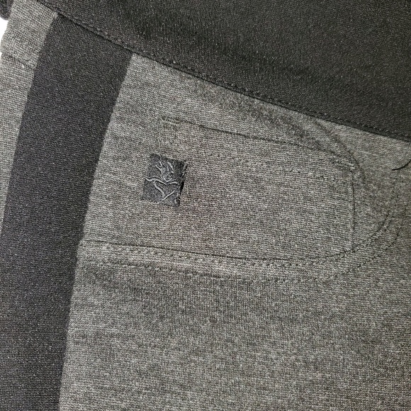 Torrid Dark Grey with Black Stripe pants - Picture 4 of 7